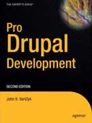Pro Drupal Development book cover